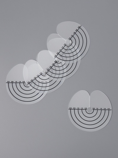 Разделители прядей для наращивания волос, набор - 5 шт.