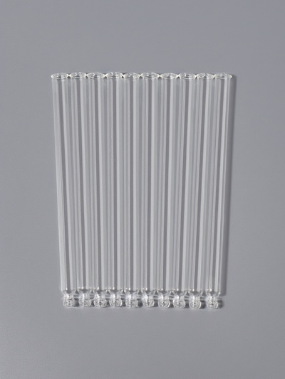 Пипетка стеклянная, 11 × 0,7 см, фасовка - 10 шт, цвет прозрачный