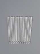 Пипетка стеклянная, 9×0.7 см, фасовка - 10 шт., прозрачная - Фото 4