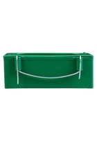 Навесная кормушка - поилка, 4×6×12 см, лотковая, пластик, Greengo - Фото 3