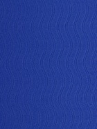 Коврик для фитнеса и йоги ONLYTOP, 183×61×0.8 см, черный/ультрамариновый - Фото 6