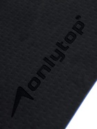 Коврик для фитнеса и йоги ONLYTOP, 183×61×0.8 см, черный/ультрамариновый - Фото 7