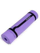 Коврик для фитнеса и йоги ONLYTOP, 183×61×0.8 см, фиолетовый/тёмно-фиолетовый - Фото 3