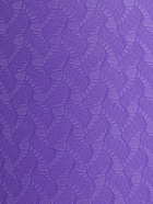 Коврик для фитнеса и йоги ONLYTOP, 183×61×0.8 см, фиолетовый/тёмно-фиолетовый - Фото 5