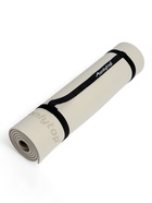 Коврик для фитнеса и йоги ONLYTOP, 183×61×0.8 см, молочный/тёмно-коричневый - Фото 3