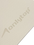 Коврик для фитнеса и йоги ONLYTOP, 183×61×0.8 см, молочный/тёмно-коричневый - Фото 7