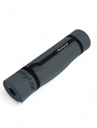 Коврик для фитнеса и йоги ONLYTOP, 183×61×0.8 см, графитовый/тёмно-серый - Фото 3