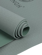 Коврик для фитнеса и йоги Sangh, 183×61×0.4 см, оливковый/темно-зеленый - Фото 2