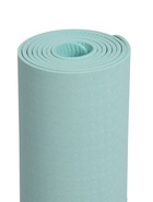 Коврик для фитнеса и йоги Sangh, 183×61×0.4 см, мятный/темно-бирюзовый - Фото 4