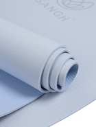 Коврик для фитнеса и йоги Sangh, 183×61×0.4 см, пыльно-голубой/темно-голубой - Фото 2