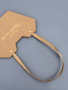 Сумка для цветов тиснение крафт, «Самой прекрасной», влагостойкая, 23×15×9 см - Фото 4