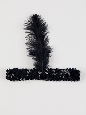 Карнавальный костюм «Гэтсби», платье, гол. убор, перчатки р-р. 50-52