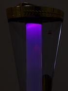 Башня пивная Empire, колба 3 л, ёмкость для льда, подсветка, пластик, золотистая - Фото 9