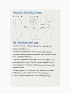 Вибратор вакуумно-волновой, 6 режимов, 13.4×5 см, USB, бирюзовый - Фото 7