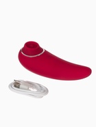 Вибратор вакуумно-волновой, 6 режимов, 13.4×5 см, USB, бордовый - Фото 6