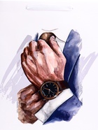 Пакет подарочный вертикальный «Бизнес мен», L 31×40×12 см - Фото 3