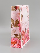 Пакет подарочный вертикальный «Красивых моментов», L 31 × 40 × 11,5 см - Фото 3