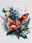 Пакет подарочный вертикальный «Большие бабочки», S 12×15×5.5 см - Фото 3