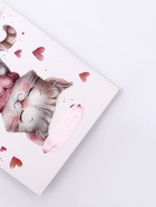 Пакет подарочный вертикальный «Сердечный котик», S 12×15×5.5 см - Фото 4