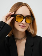 Очки для водителя «OneSun. Прямоугольные», uv 380, чёрный, жёлтый - Фото 4