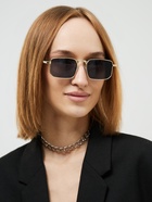 Очки солнцезащитные, uv 385, черная линза - Фото 5