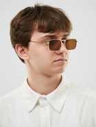 Очки солнцезащитные, uv 385, коричневая линза - Фото 7