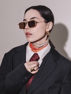 Очки солнцезащитные, uv 385, коричневая линза - Фото 8