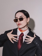 Очки солнцезащитные, uv 385, коричневая линза - Фото 9