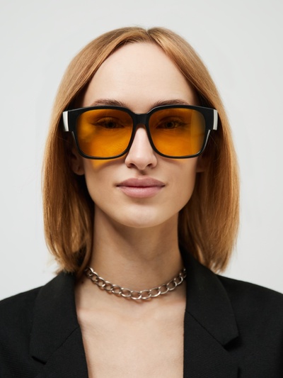 Очки хамелеон для водителя, антиблик, антифары, фотохромные, uv 380, ширина 14.3 см