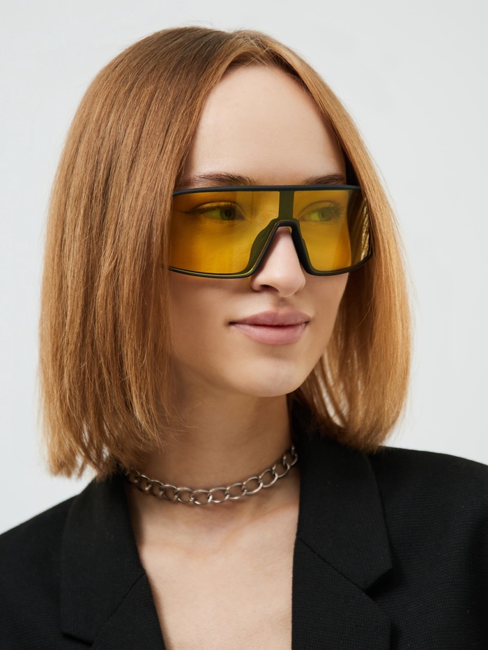 Очки солнцезащитные спортивные поляризационные, uv 400, ширина 13.9 см, дужка 12.3 см - Фото 1