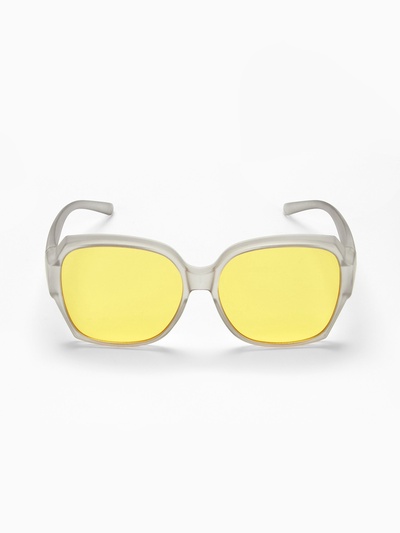 Очки для водителя, антиблик, антифары, uv 380, ширина 15.3 см, желтая линза