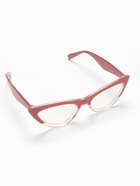 Очки для компьютера женские, имиджевые, ширина 15.2 см, дужка 14 см, линза 6.8×4.5 см, розовые - Фото 2