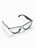 Очки для компьютера женские, имиджевые, ширина 15.2 см, дужка 14 см, линза 6.8×4.5 см, белые - Фото 2