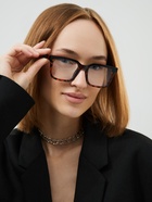 Очки для компьютера женские, имиджевые, ширина 13.8 см, дужка 13.8 см, линза 6.3×4.6 см - Фото 4