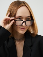 Очки для компьютера женские, имиджевые, ширина 13.8 см, дужка 13.8 см, линза 6.3×4.6 см - Фото 5