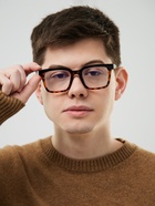 Очки для компьютера женские, имиджевые, ширина 13.8 см, дужка 13.8 см, линза 6.3×4.6 см - Фото 6