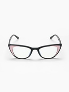 Очки для компьютера женские, имиджевые, ширина 14.4 см, дужка 13.8 см, линза 6.5×4.2 см, чёрные - Фото 3