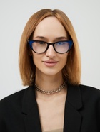 Очки для компьютера женские, имиджевые, ширина 14.4 см, дужка 13.8 см, линза 6.5×4.2 см - Фото 5