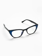 Очки для компьютера женские, имиджевые, ширина 14.4 см, дужка 13.8 см, линза 6.5×4.2 см - Фото 2