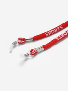 Шнурок для очков на шею 62 см, красный 10823179