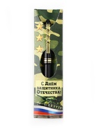 Ручка шариковая, синяя паста, набор 3 шт. «Настоящий герой» 10800395 - фото 9211379