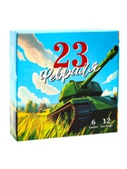 Чай подарочный «23 февраля», 12 пакетиков - Фото 1