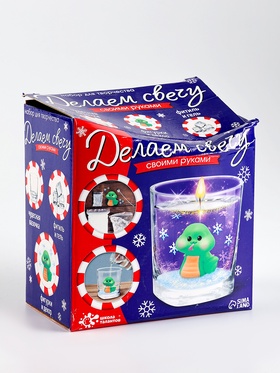 {{photo.Alt || photo.Description || 'УЦЕНКА Свеча своими руками «Змея», набор для творчества, зелёная'}}