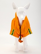 Куртка для собак с подкладом, размер M (ДС 30, ОГ 41 см, вес 4-6 кг), оранжевая - Фото 3