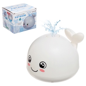 {{photo.Alt || photo.Description || 'Уценка Игрушка для купания в ванной «Китёнок», фонтанчик, свет, цвет белый'}}