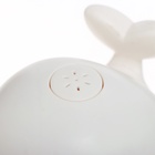 УЦЕНКА Игрушка для купания в ванной Крошка Я «Кит», фонтанчик, световые эффекты, белый - Фото 4