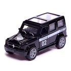 Набор машин металлических «Спецслужбы», 4 штуки, 1:48, инерция, открываются двери - Фото 7