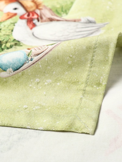 Скатерть Этель Family picnic, 150×110 см +/-3 см с ВГМО, 100% хлопок, саржа 190 г/м²