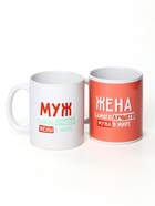 Подарочный набор «Муж и жена», чай 2 шт. × 50 г, кружка 2 шт. - Фото 4