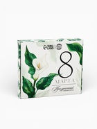 Чай подарочный «8 Марта», листовой 2 шт. × 20 г, пакетированный 12 шт. - Фото 2